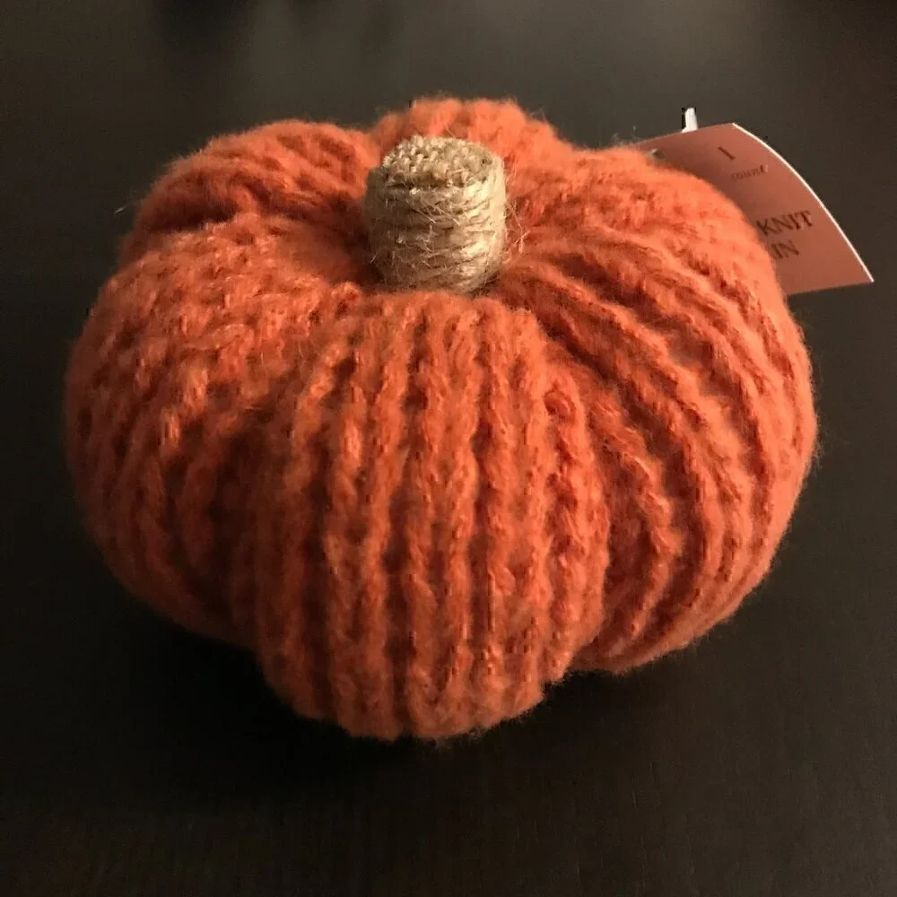 NWT Target Bullseye Orange Sweater Knit Pumpkin